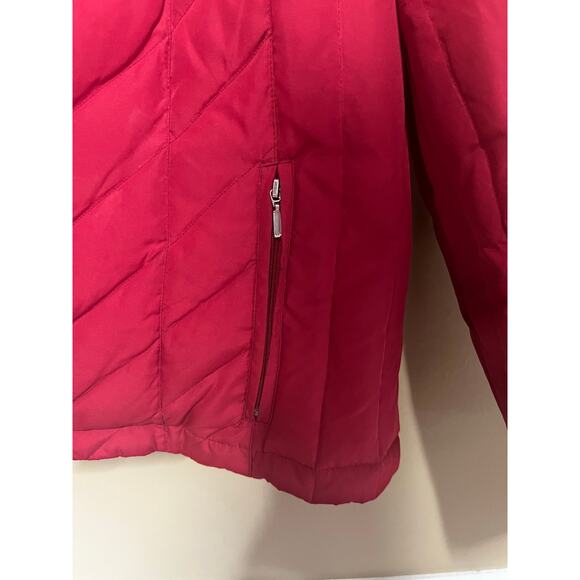 Nine West Red Down Puffer Jacket - Picture 5 of 13